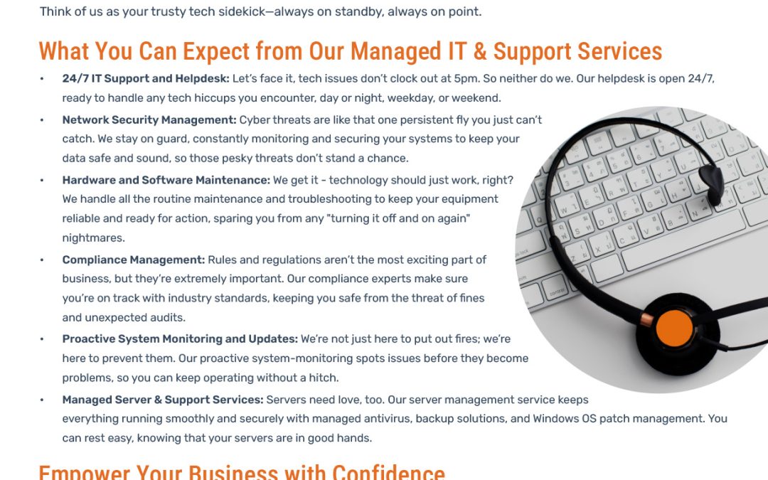 Managed IT & Support Services