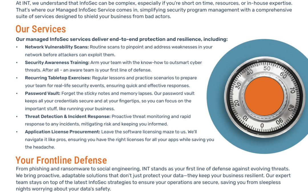 Managed InfoSec Services