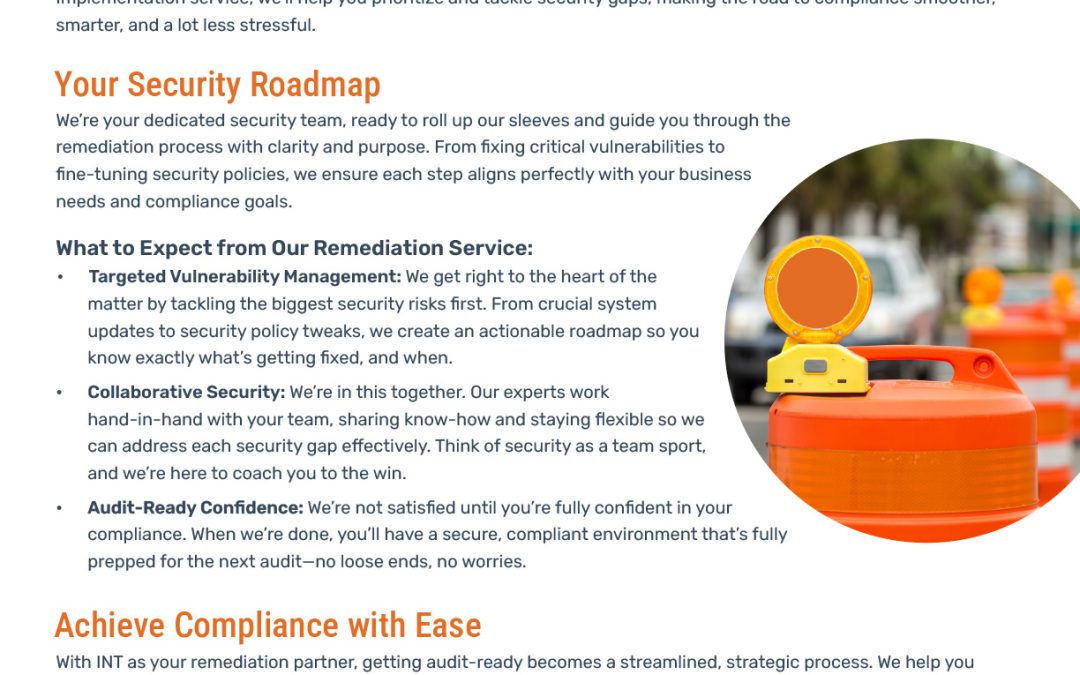 Remediation Planning & Implementation